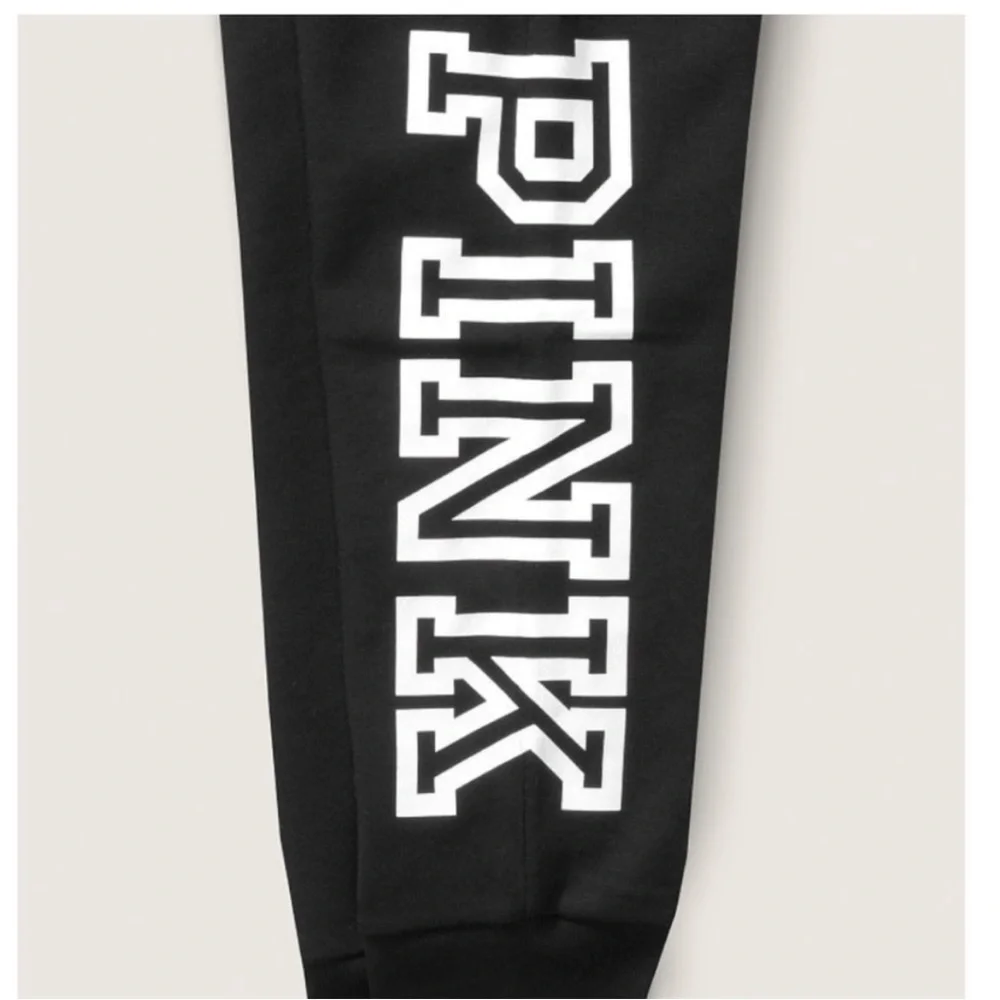 PINK by Victoria Secret black joggers - Picture 3 of 9